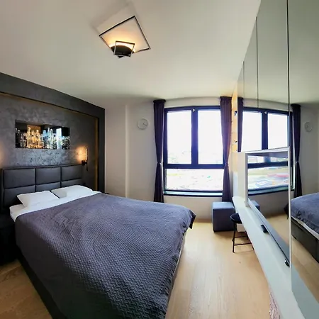 Belgrade Waterfront 10Th Fl Lux Apt. W/ City View Екстериор снимка