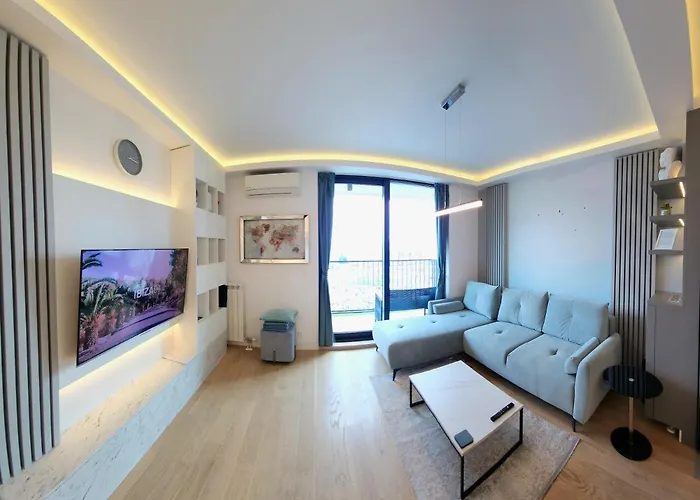 Belgrade Waterfront 10Th Fl Lux Apt. W/ City View